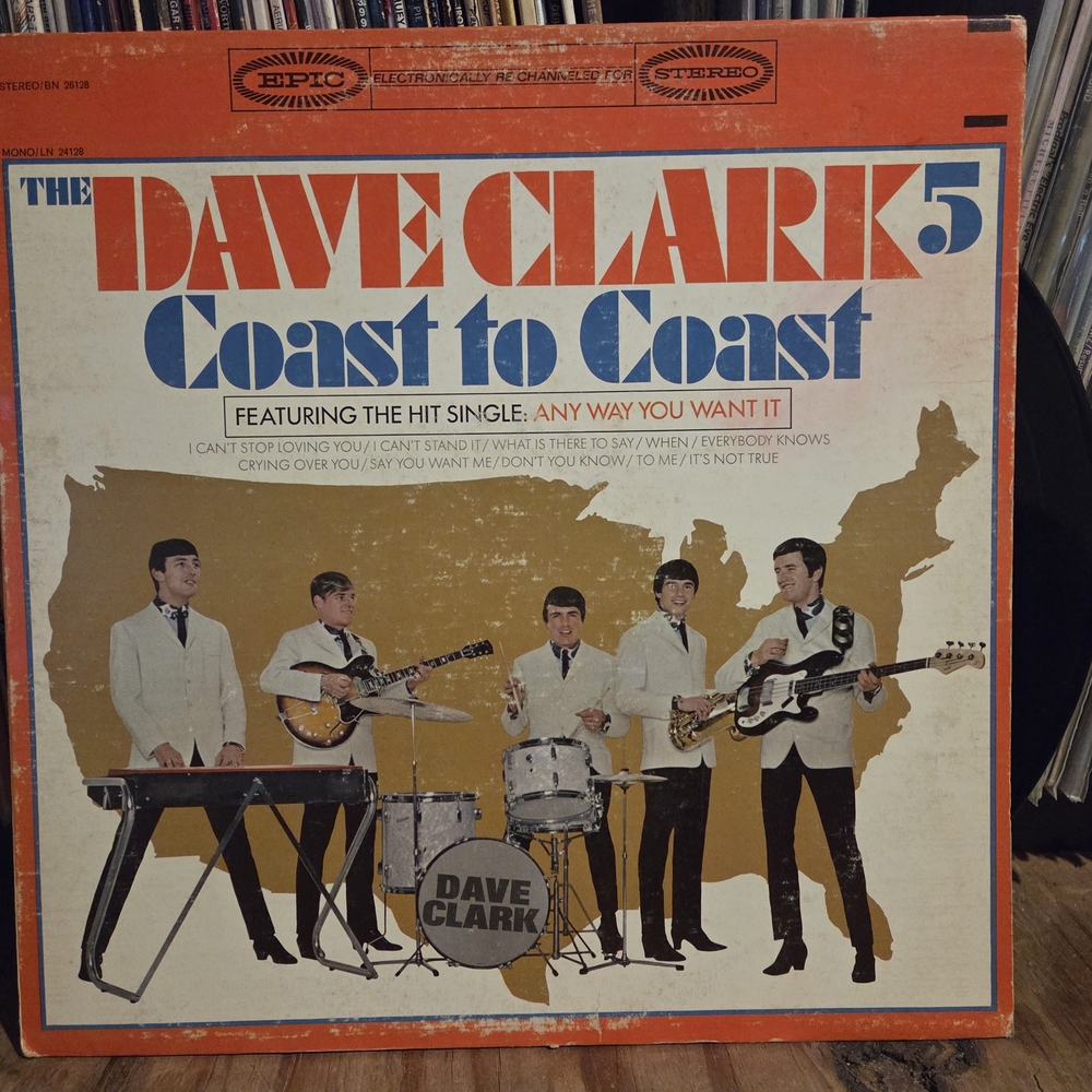 Vintage Dave Clark Five Coast To Coast vinyl